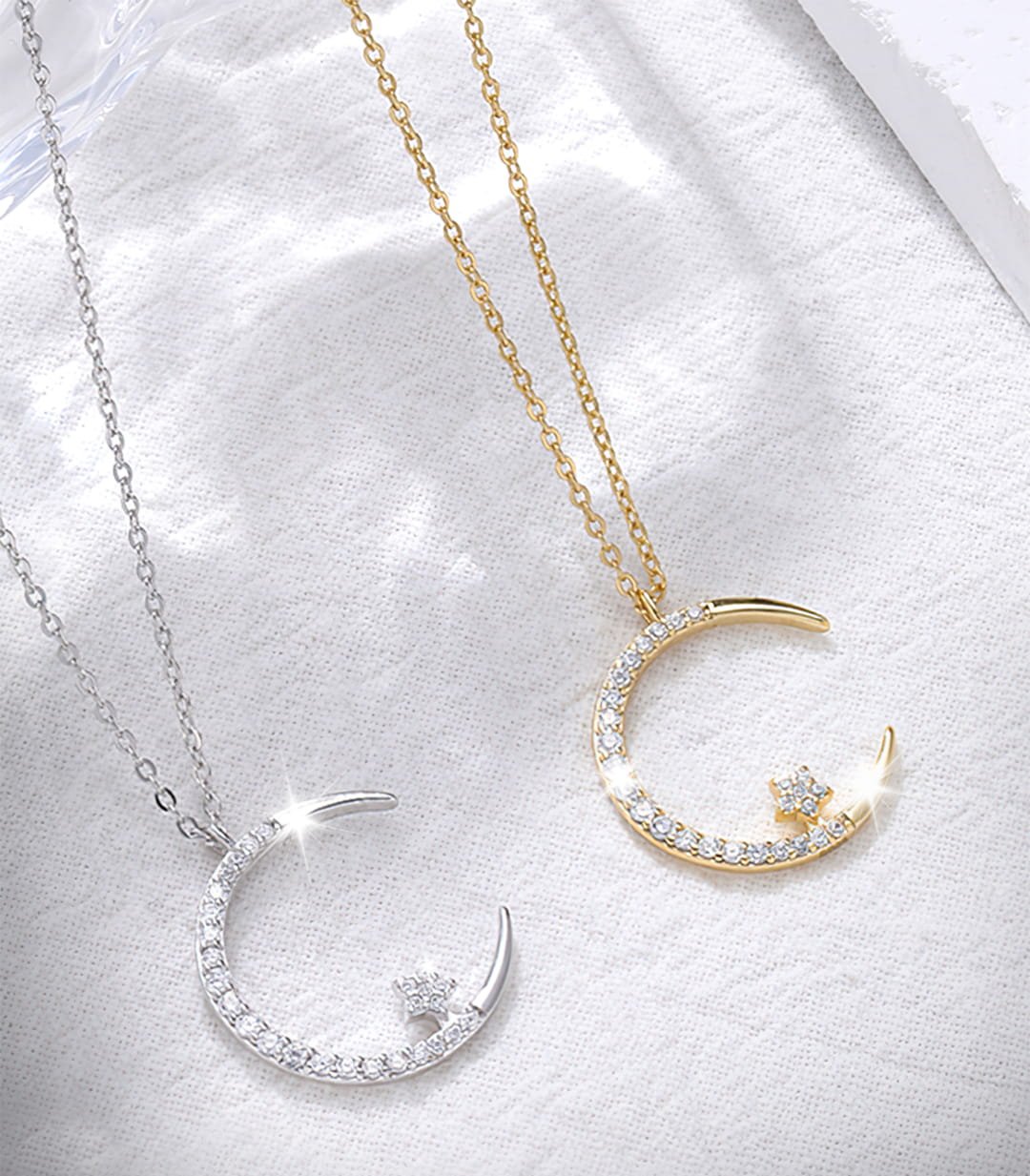 Måne & Stjärna Halsband