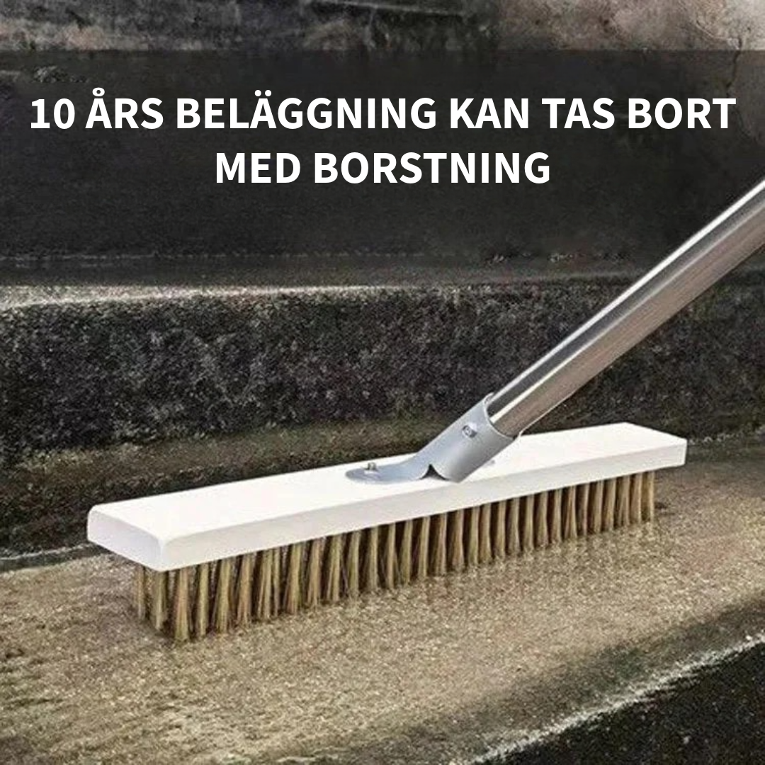 Rostfri ståltråd rengöringsborste
