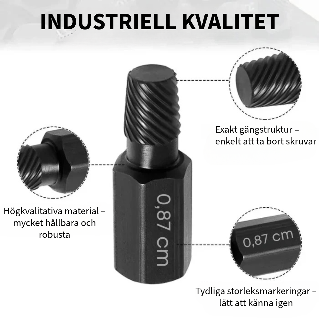 Ultimata Skruvborttagningssetet