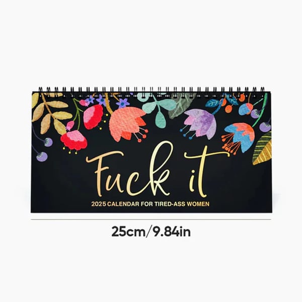 Rolig kalender för 2025