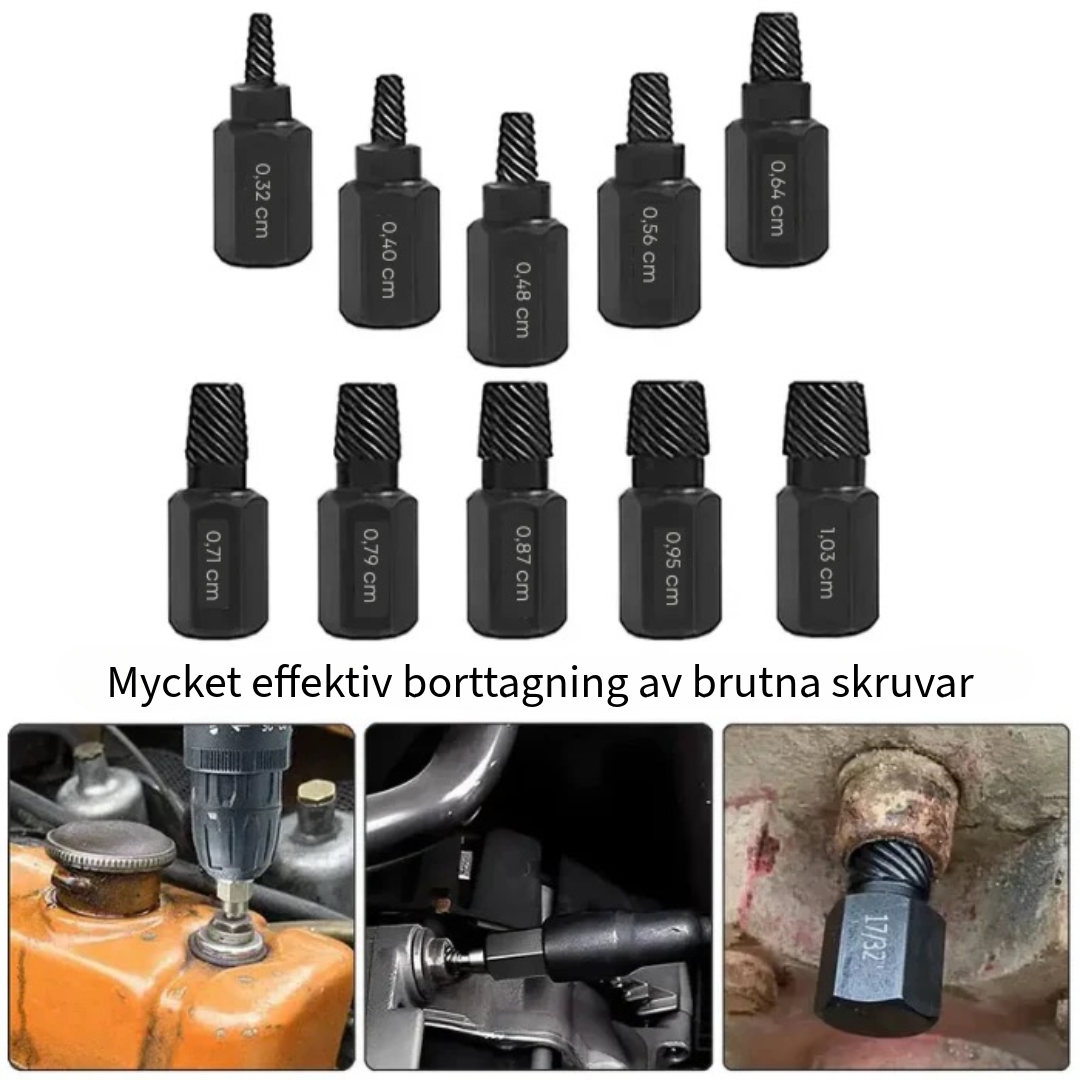 Ultimata Skruvborttagningssetet