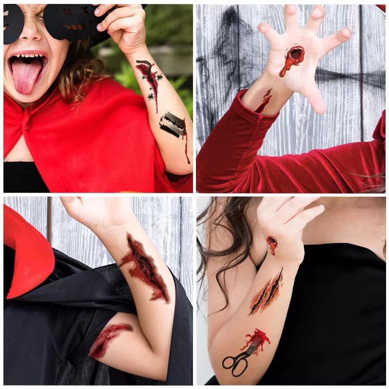 Tatueringskit för Halloween
