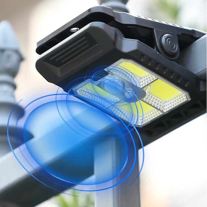 Sol-Clip-Lampa med Rörelsesensor