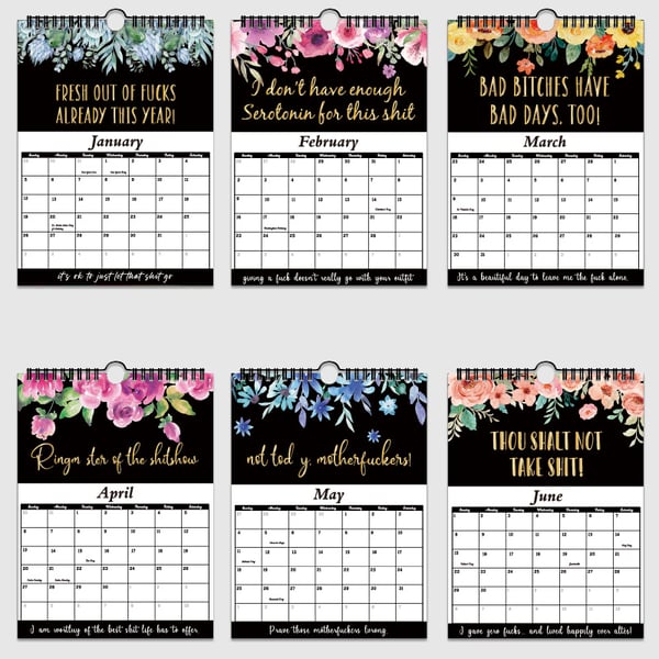 Rolig kalender för 2025