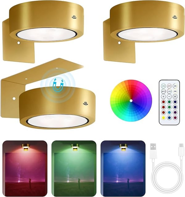Magnetisk LED-belysning | 14 ljuslägen