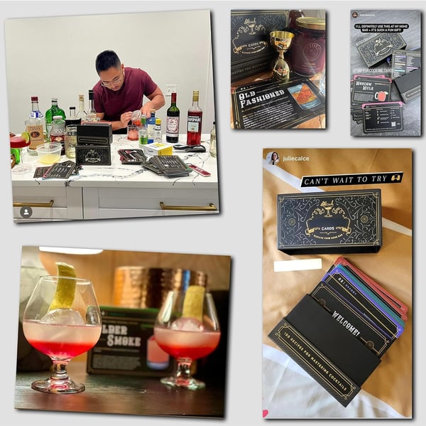 Cocktailkort | 100 Engelska Recept