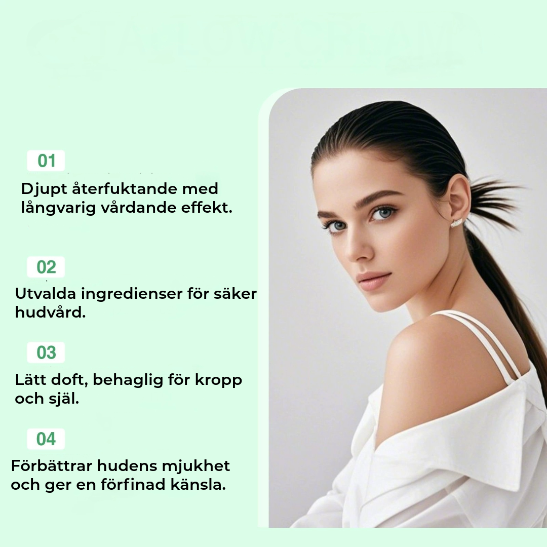 Naturlig återfuktande kräm