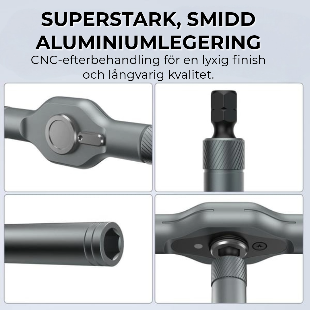 Professionell 24-i-1 Magnetisk Skruvmejselset