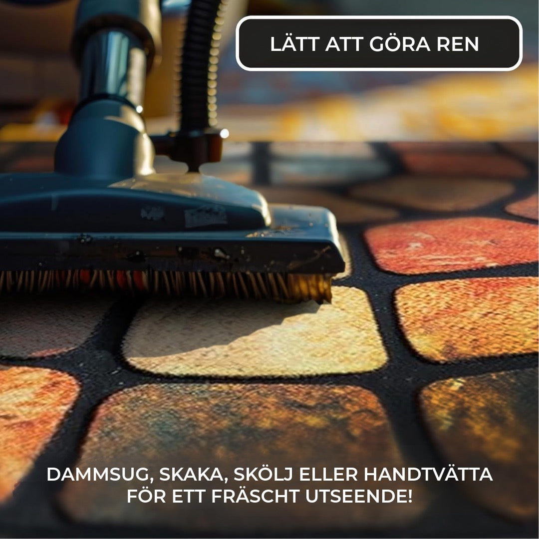 Boho Stil Halvmåne Dörrmatta – Halkfri & Mjuk