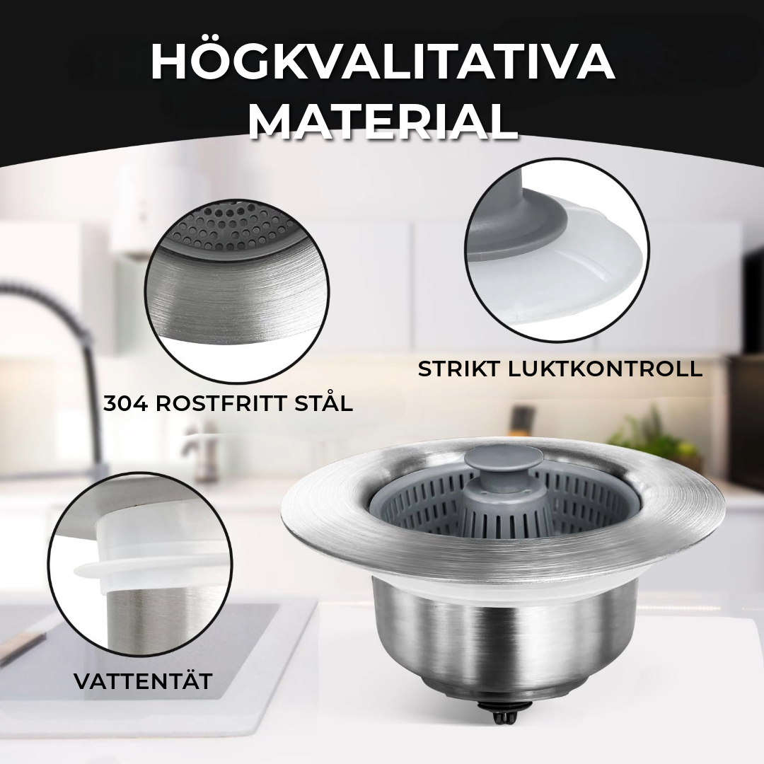 3-i-1 Diskbänksfilter