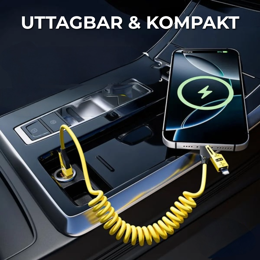 4-i-1 Uttagbar Laddare | 150cm