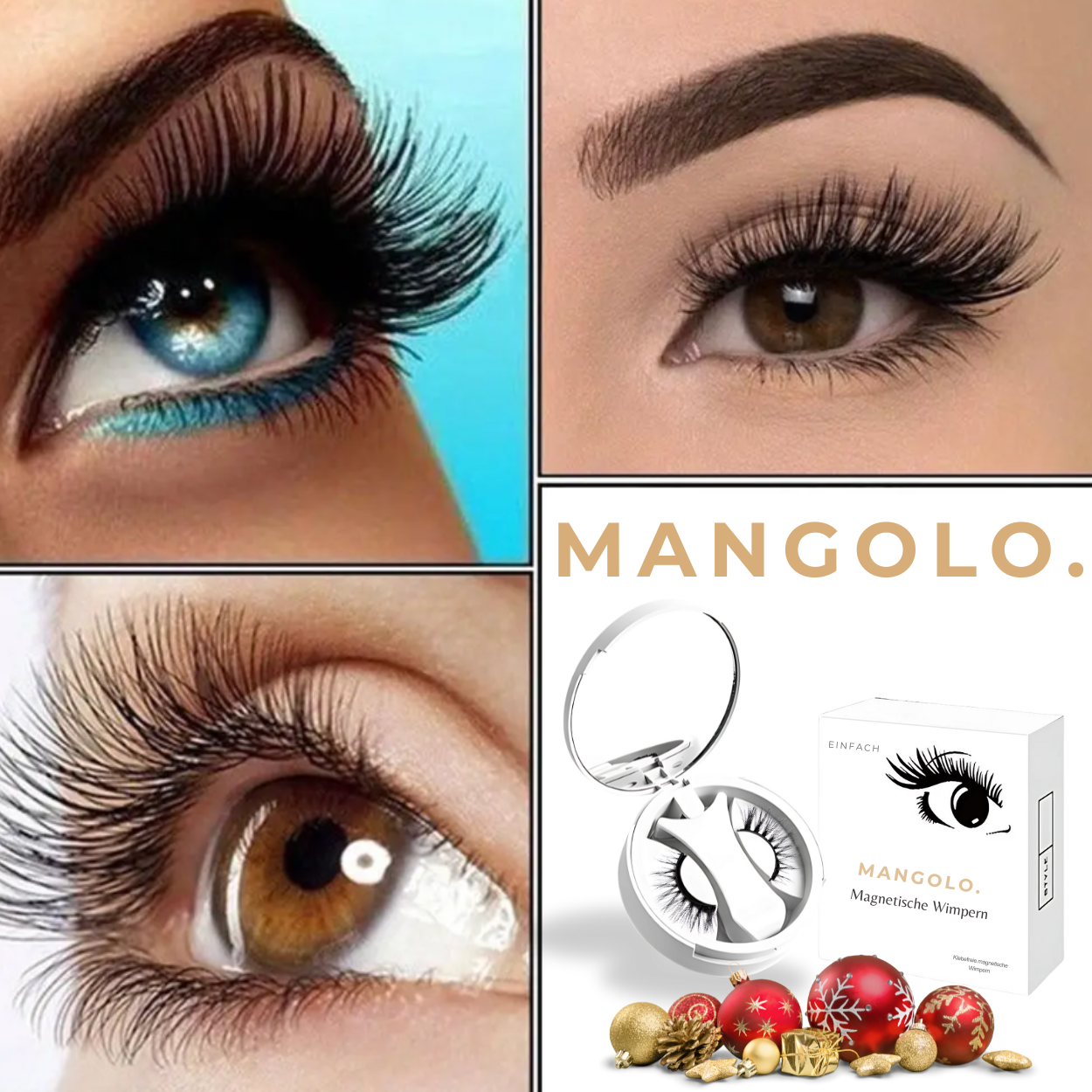 Mangolo™ Magnetiska Ögonfransar
