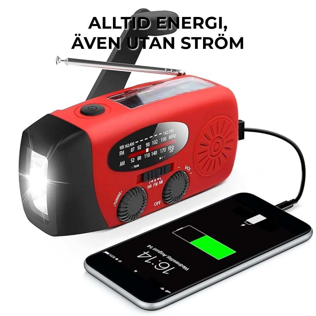 Multifunktionell Nödradio