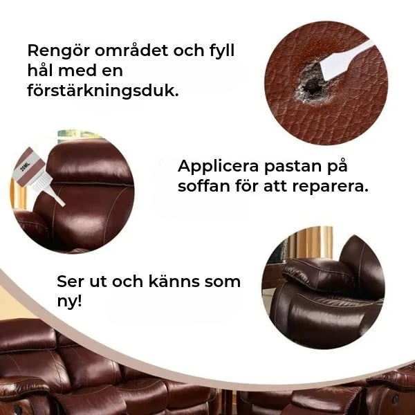 Salva för att återställa läder