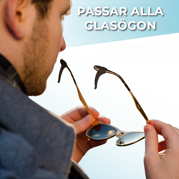 Halkfria glasögonhållare | 1 + 2 GRATIS