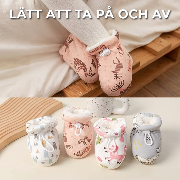 Söta barntofflor