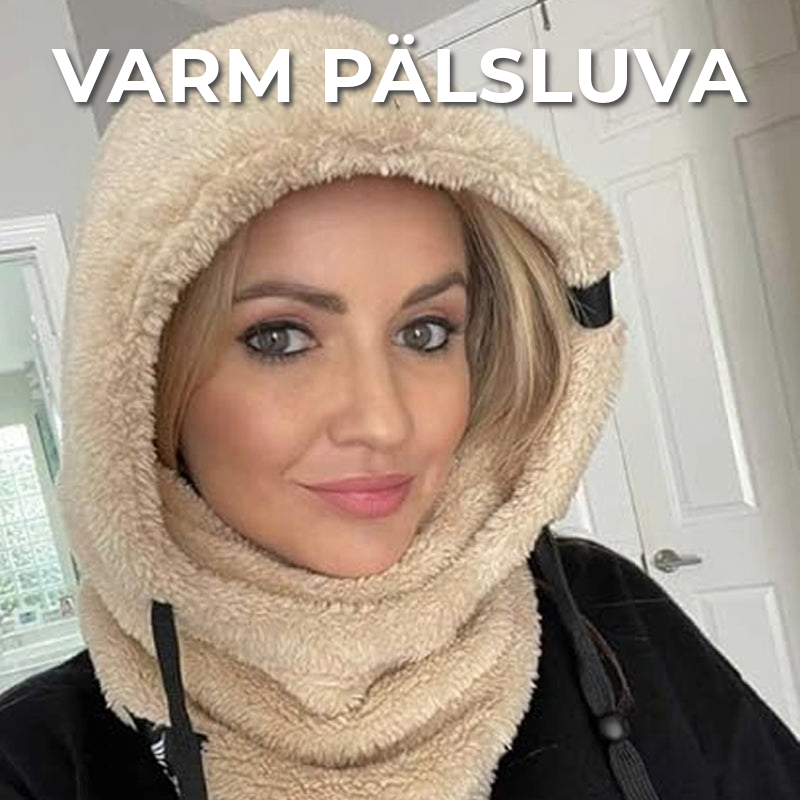 Varm pälsluva