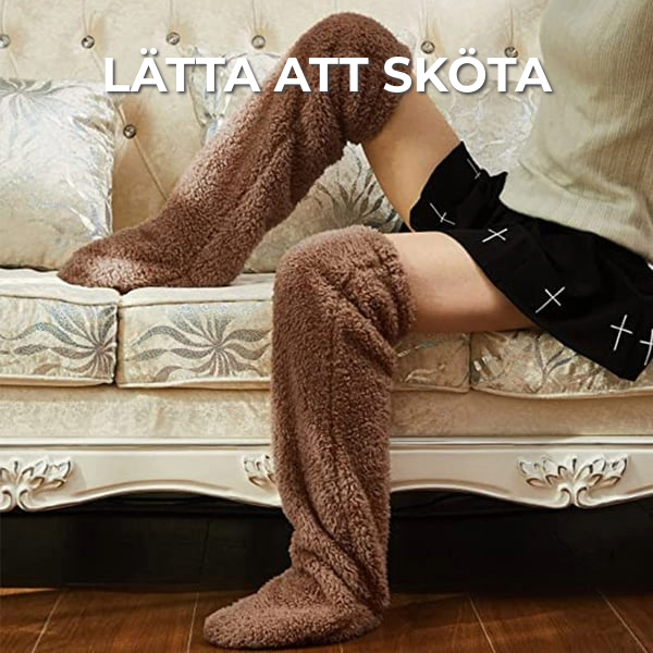 Långa Varma Vinterstrumpor
