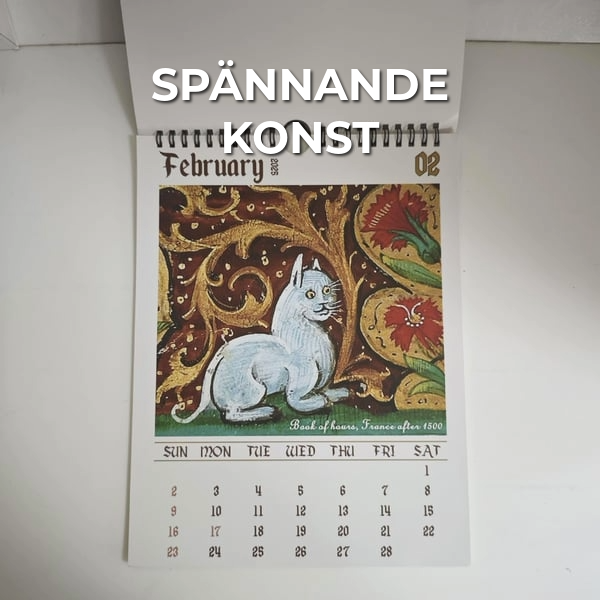 Medeltids kattkalender 2025