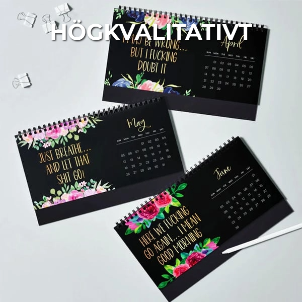 Rolig kalender för 2025