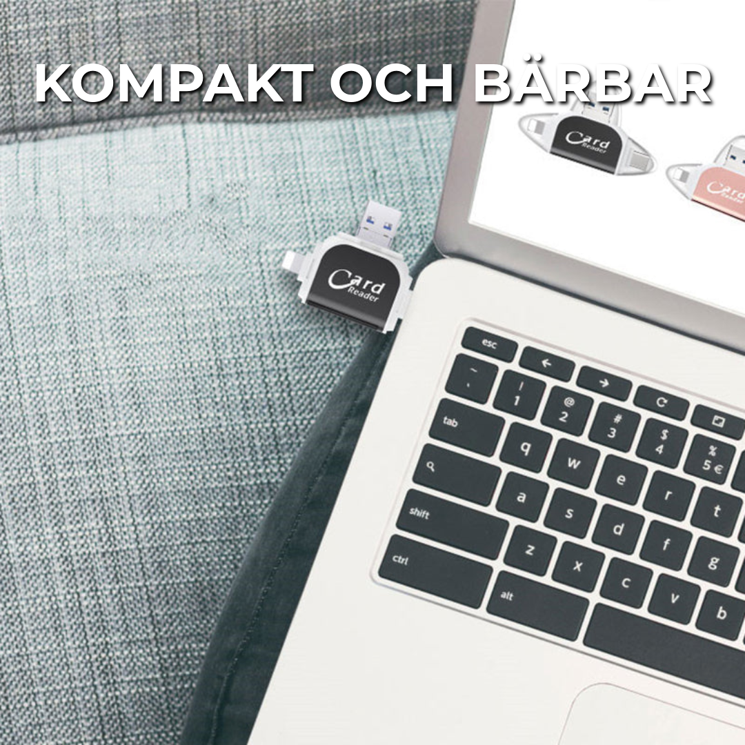 4-i-1 SD Kortläsare