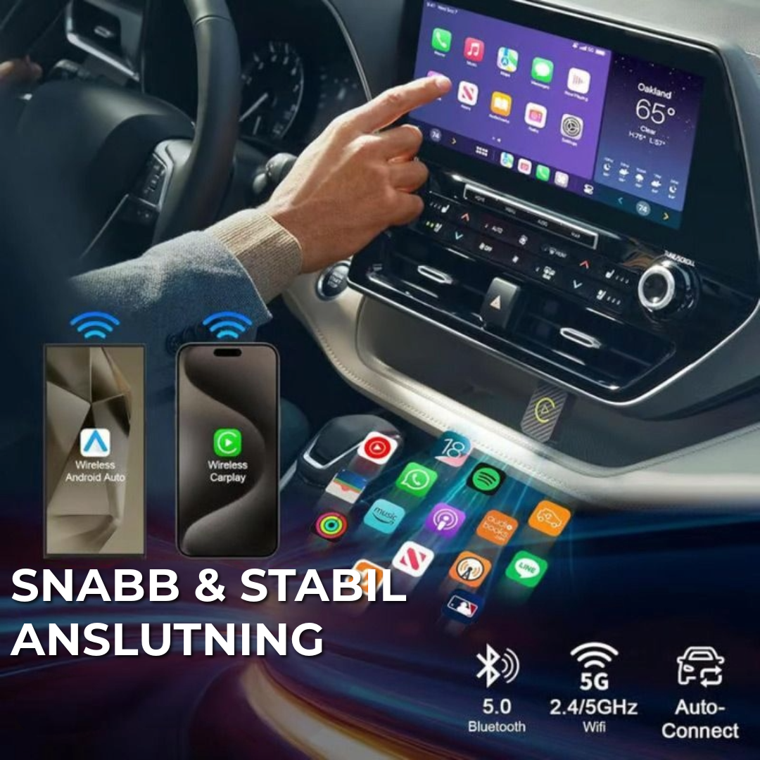 Mini Trådlös CarPlay-adapter