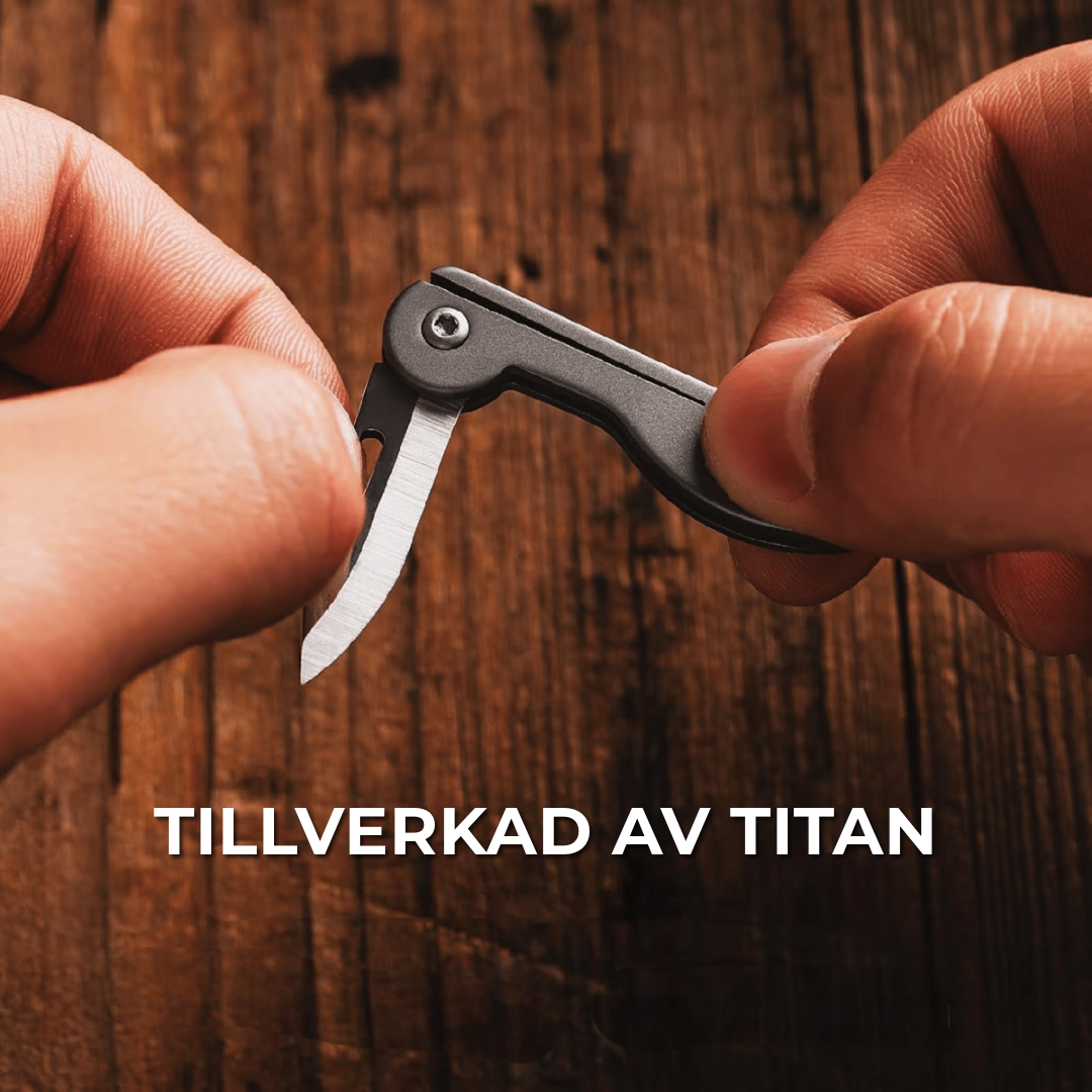 Mini nyckelring fickkniv