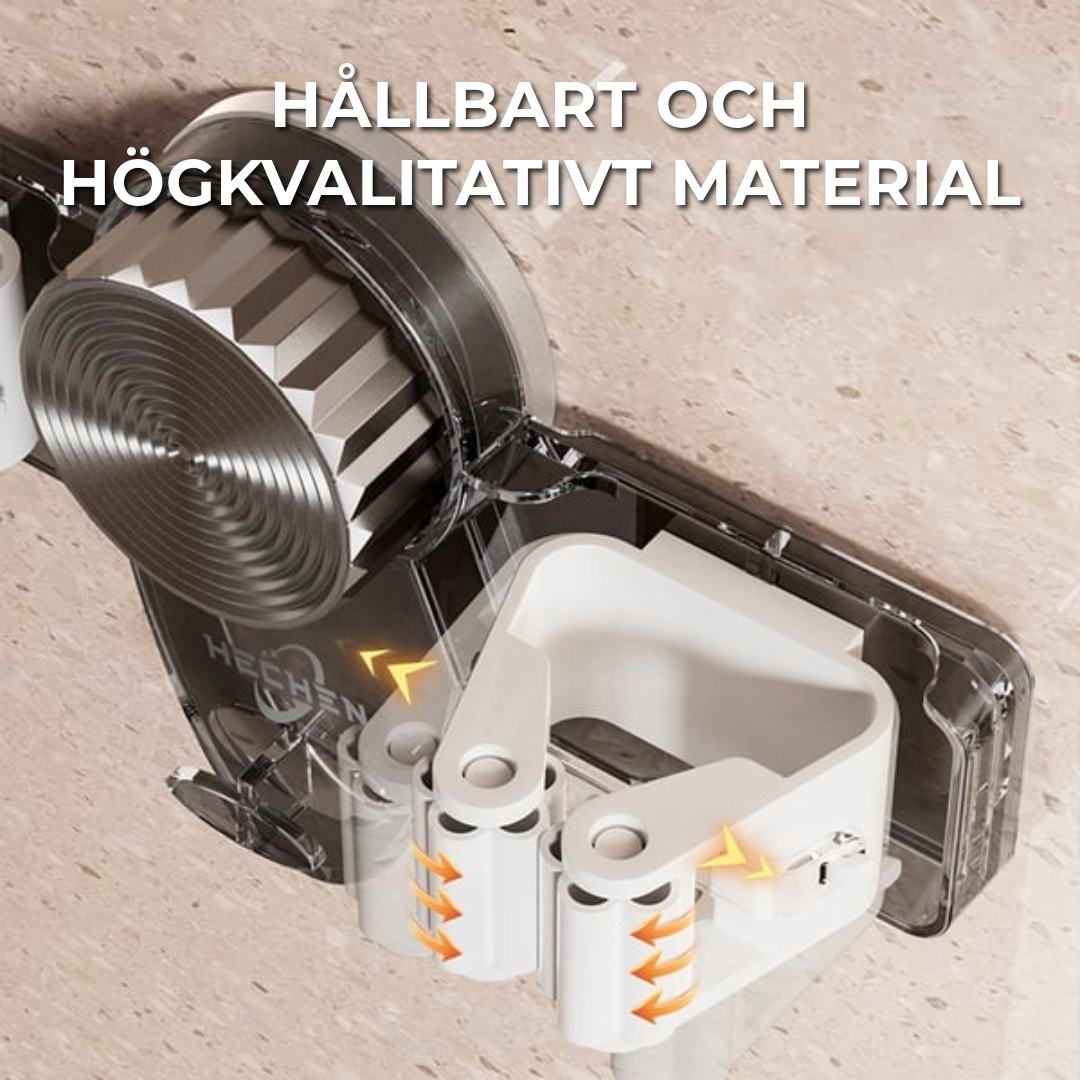 Stark sopkvasts hållare