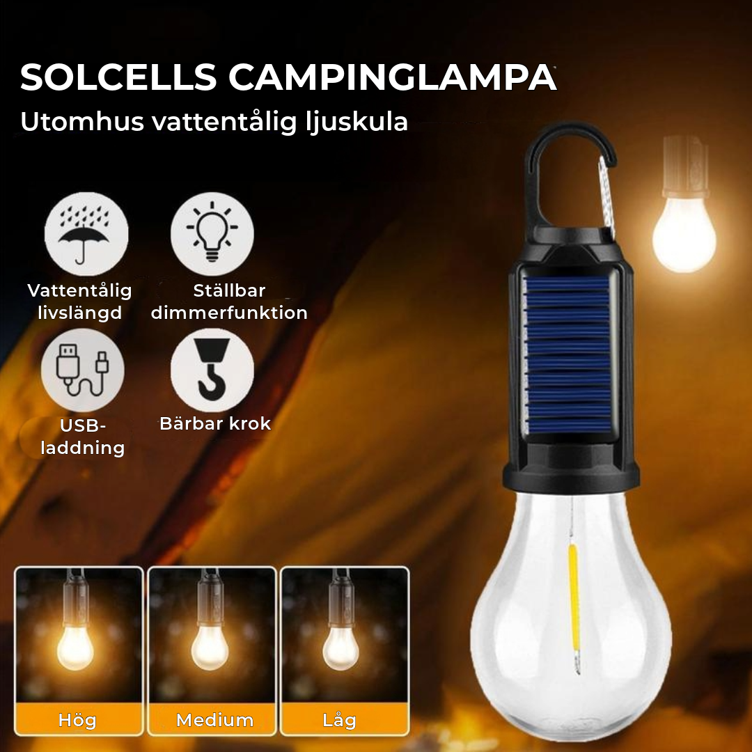 Solenergi Lampa