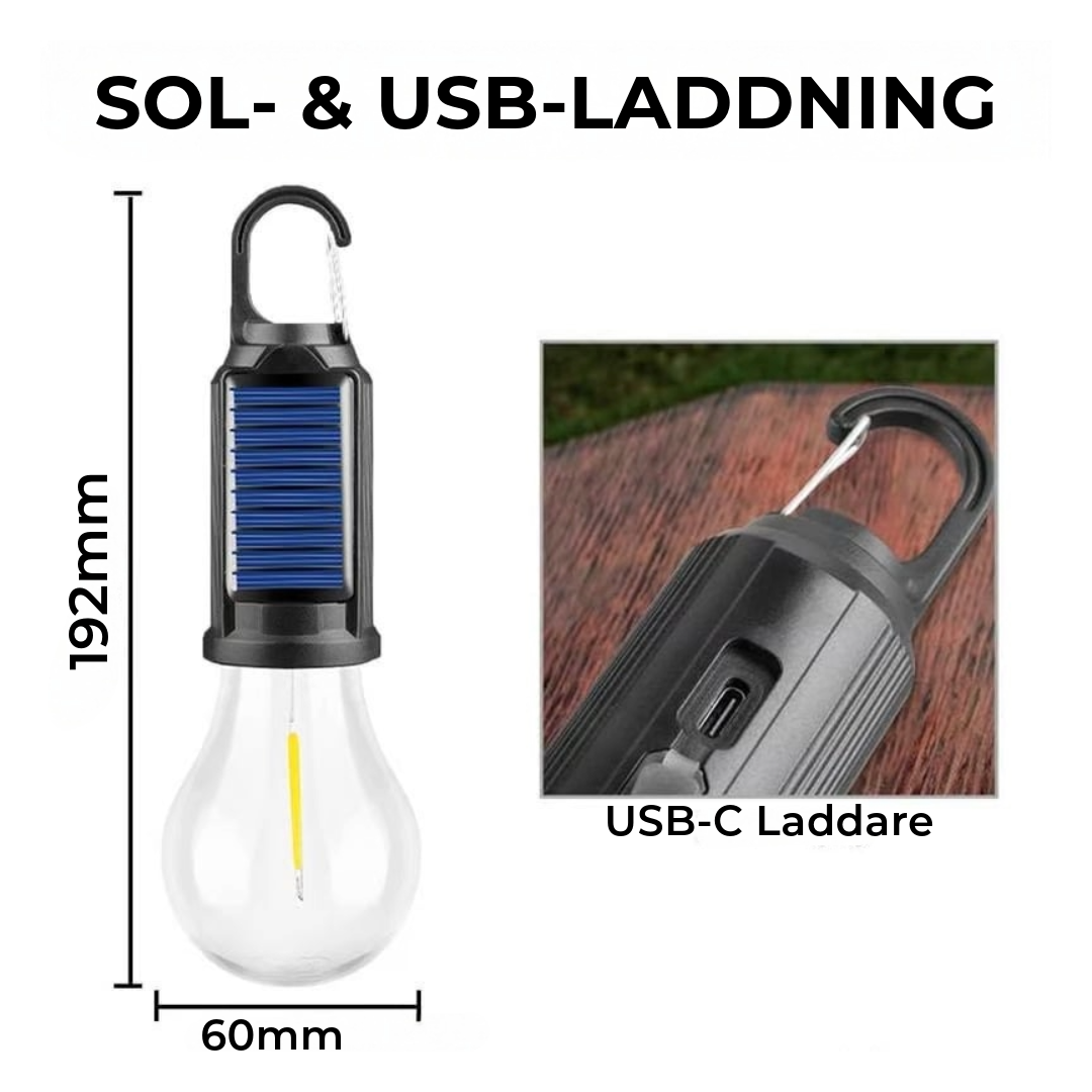 Solenergi Lampa