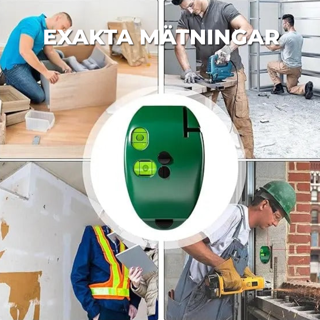 Infrarött vattenpass med hög precision
