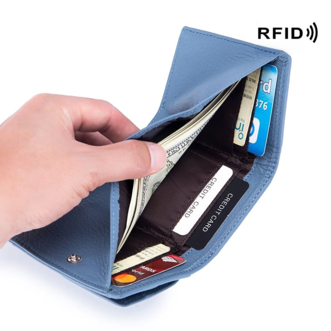 RFID Läderplånbok