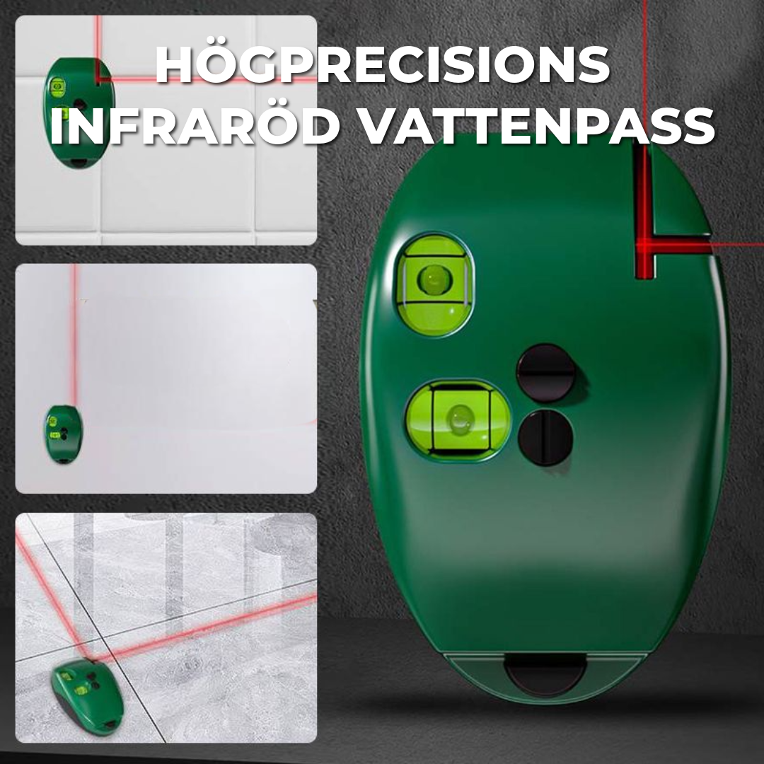 Infrarött vattenpass med hög precision
