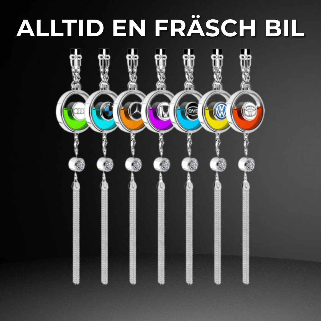Lyxig bil-logotyp luftfräschare