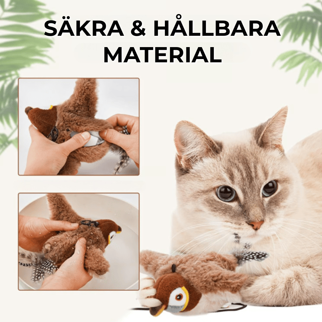 Interaktiv fågelleksak