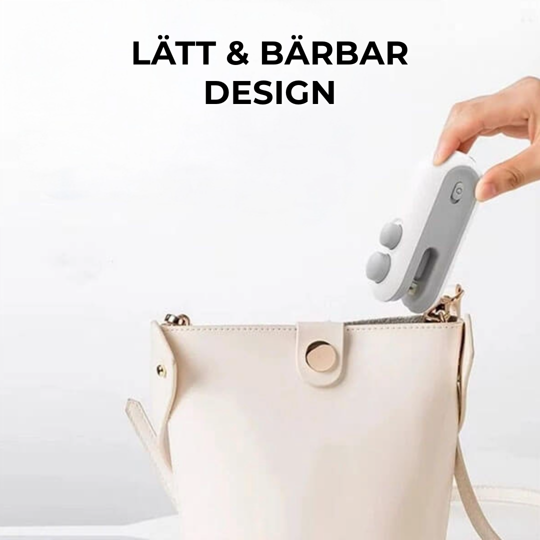 2-i-1 Mini Förpackningsförslutare