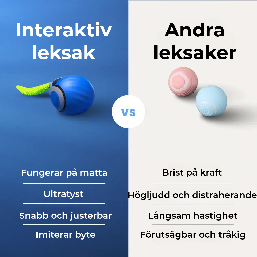 Interaktiv Kattleksak
