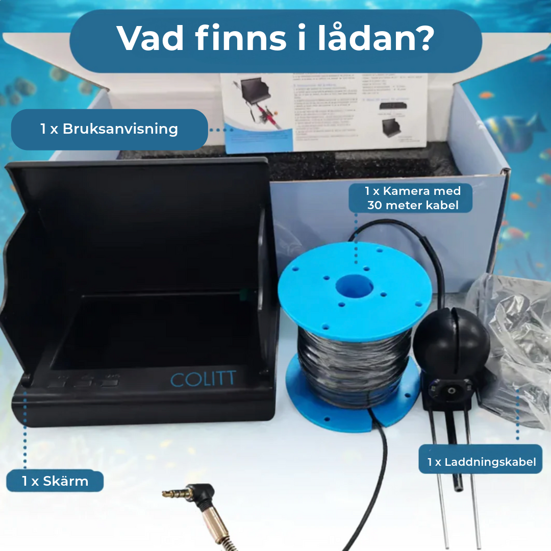 Undervattensfiskekamera