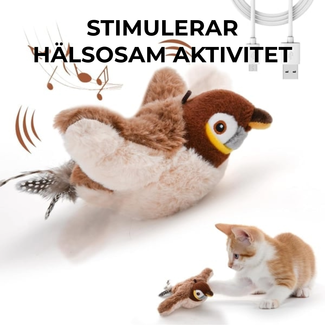 Interaktiv fågelleksak