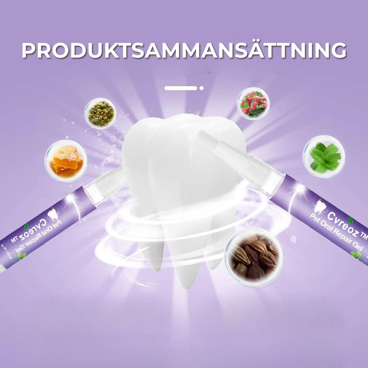 Professionell Tandåterställningsgel