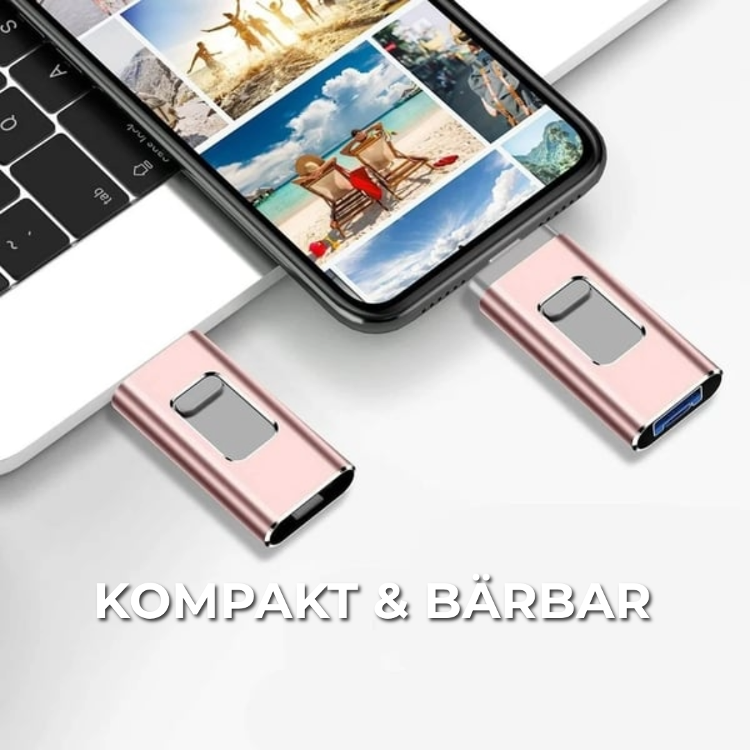 4-i-1 Universell Flash Drive