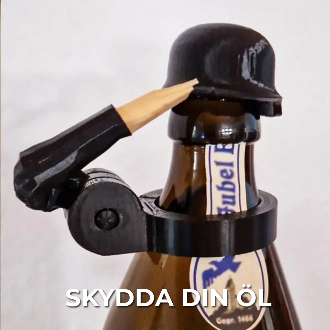 Soldat Ölflaskhjälm
