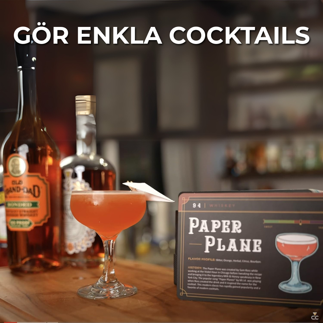 Cocktailkort | 100 Engelska Recept