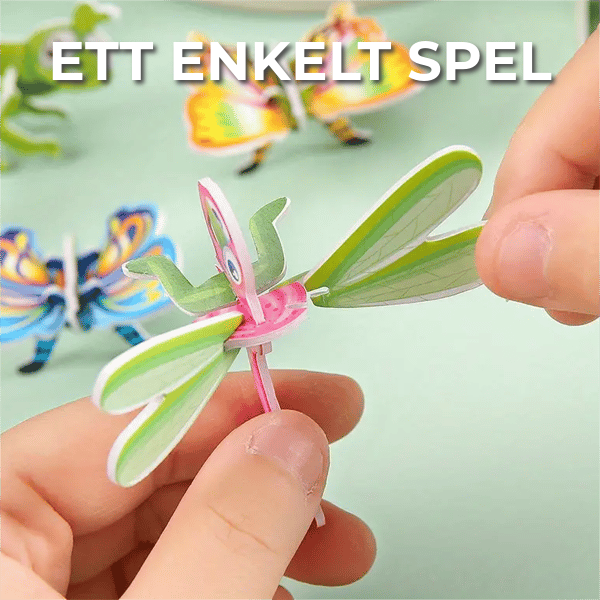 Tecknat pussel i 3D | 25 Pussel
