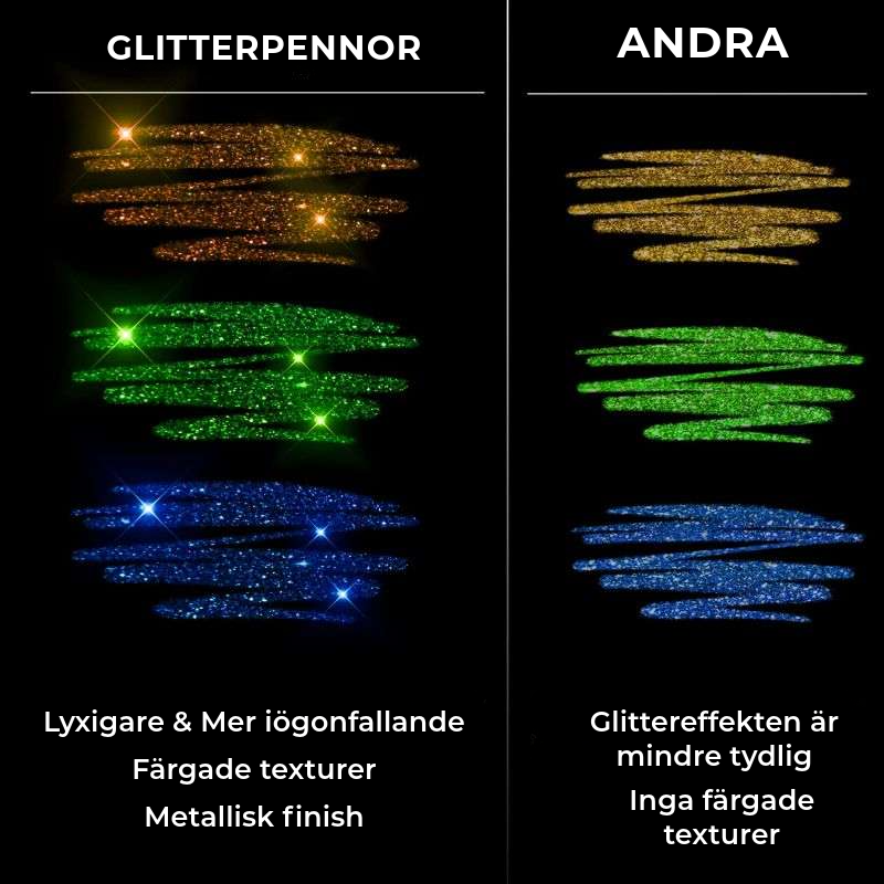 Glitterpennor