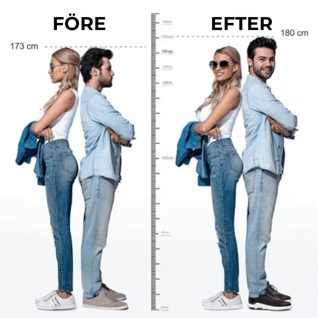 Professionella förhöjda innersulor