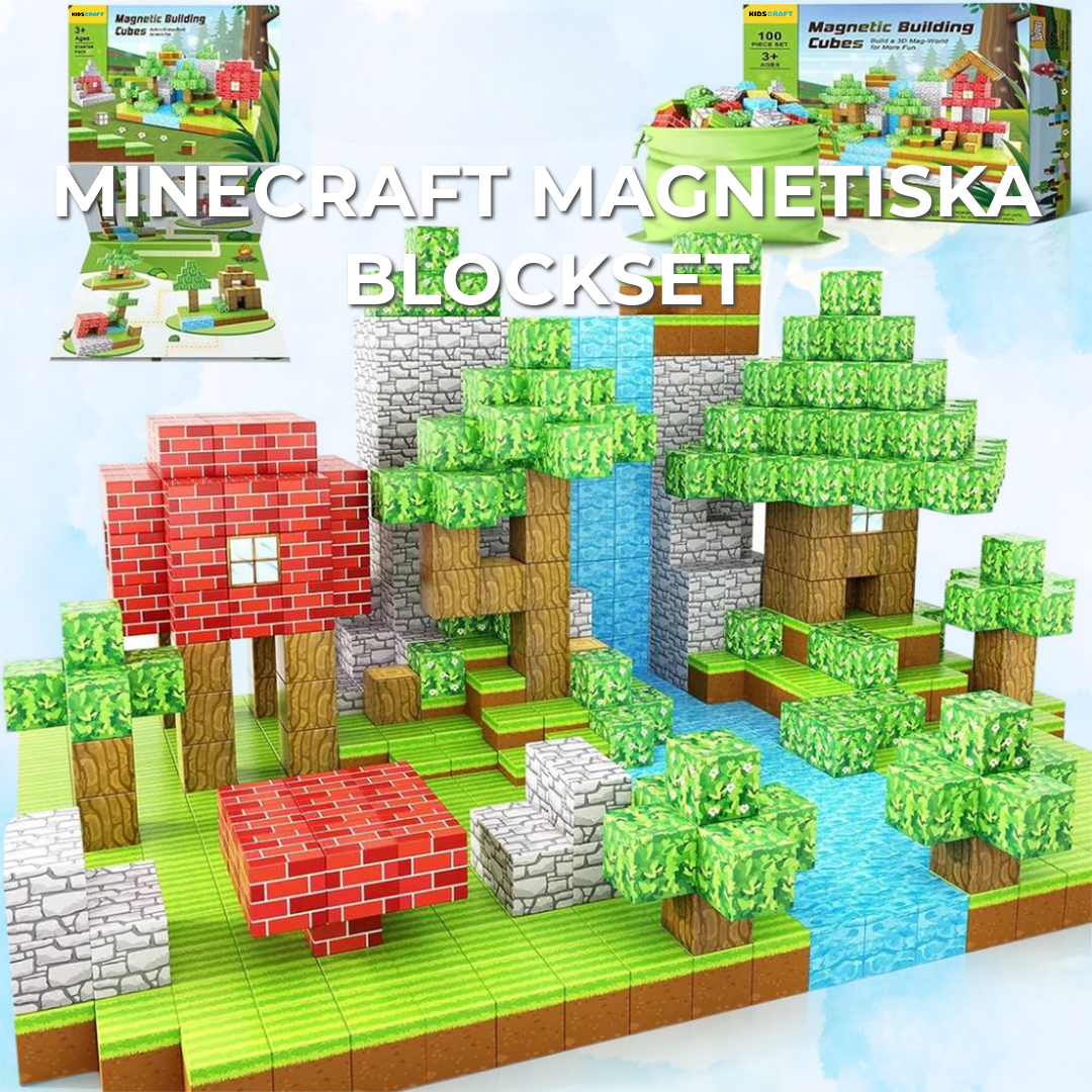 Minecraft magnetiska blockset