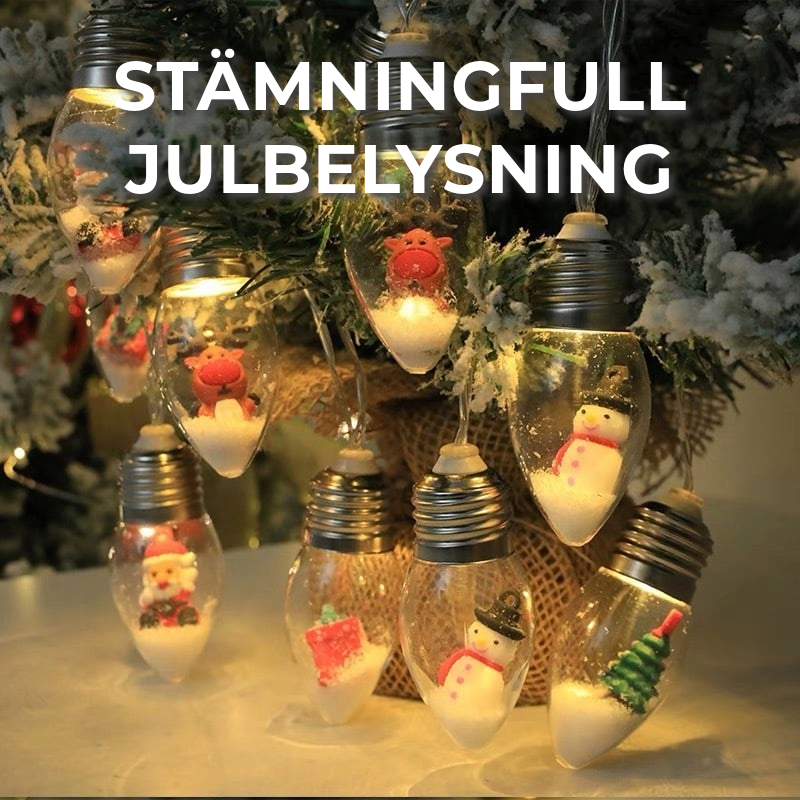 Stämningsfull julbelysning