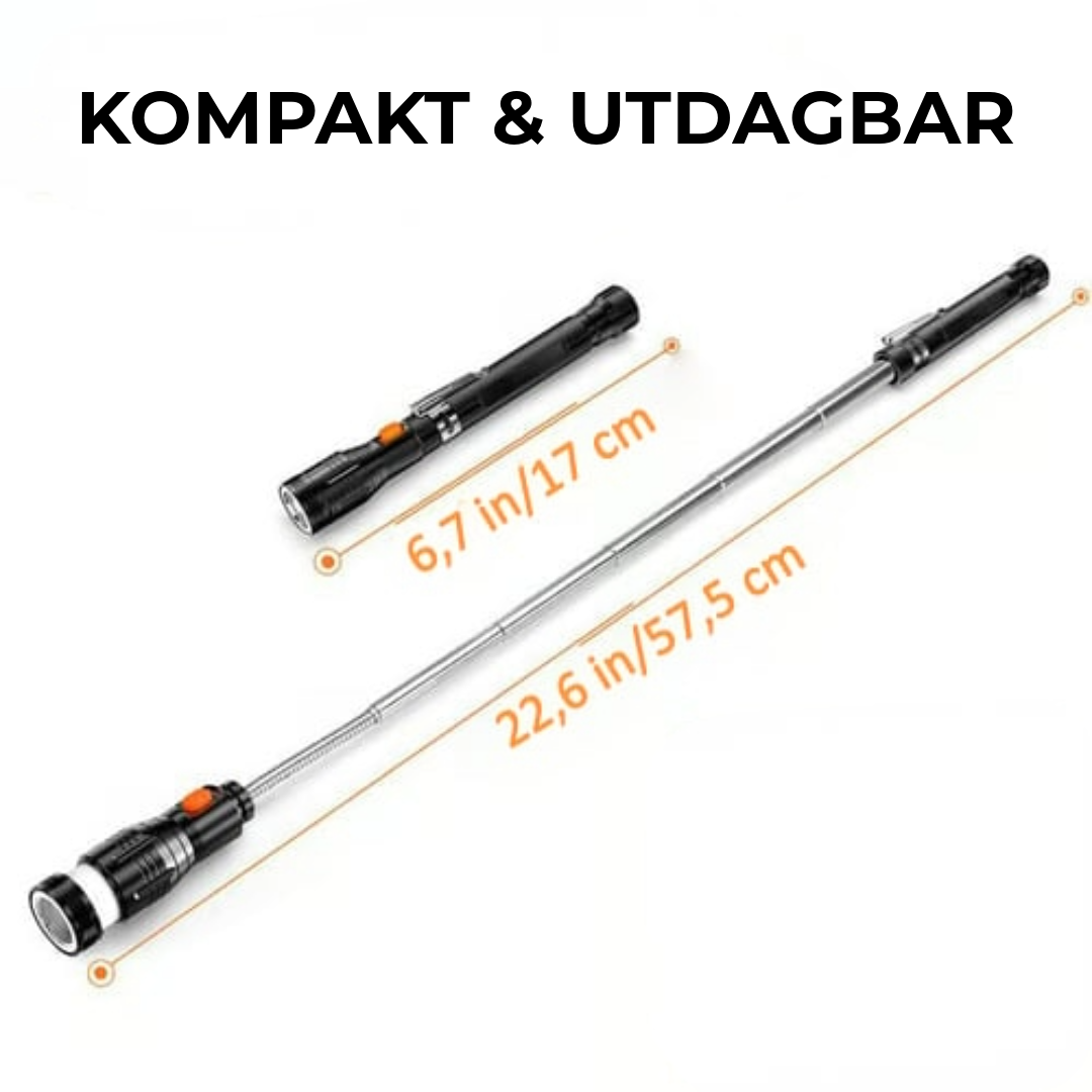 Magnetisk teleskoplampa