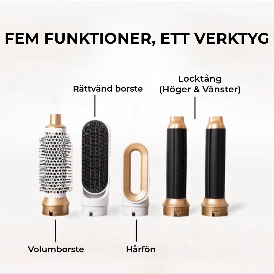 AirWrap™ | 5-i-1 Multifunktionell Hårstyler